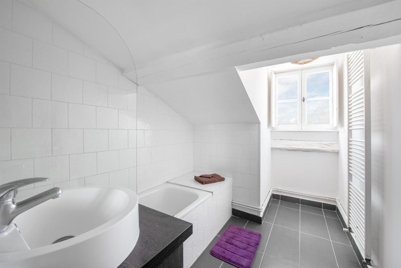 Charmand Duplex Avec Vue Sur La Cite & Les Toits Apartment การ์กาซอน ภายนอก รูปภาพ