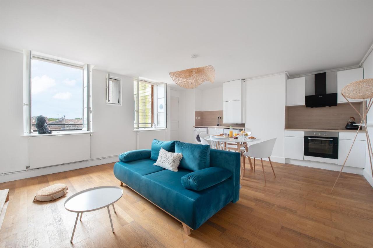 Charmand Duplex Avec Vue Sur La Cite & Les Toits Apartment การ์กาซอน ภายนอก รูปภาพ